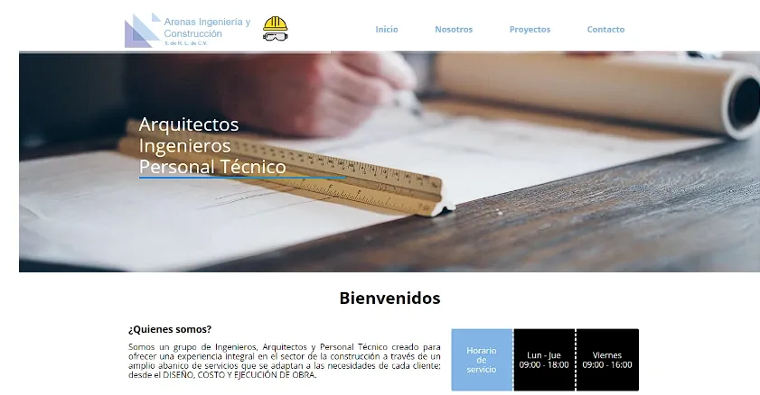 Arinco Construcciones - captura 1