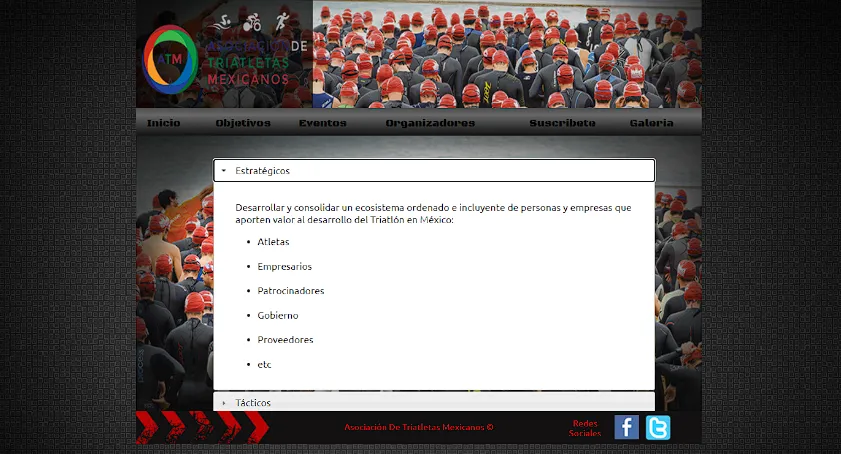 ATM - Triatletas Mexicanos - captura 2
