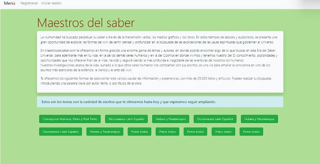 Maestros del Saber - captura 1