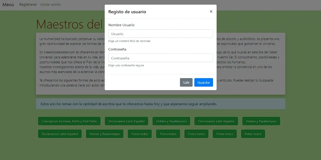 Maestros del Saber - captura 2
