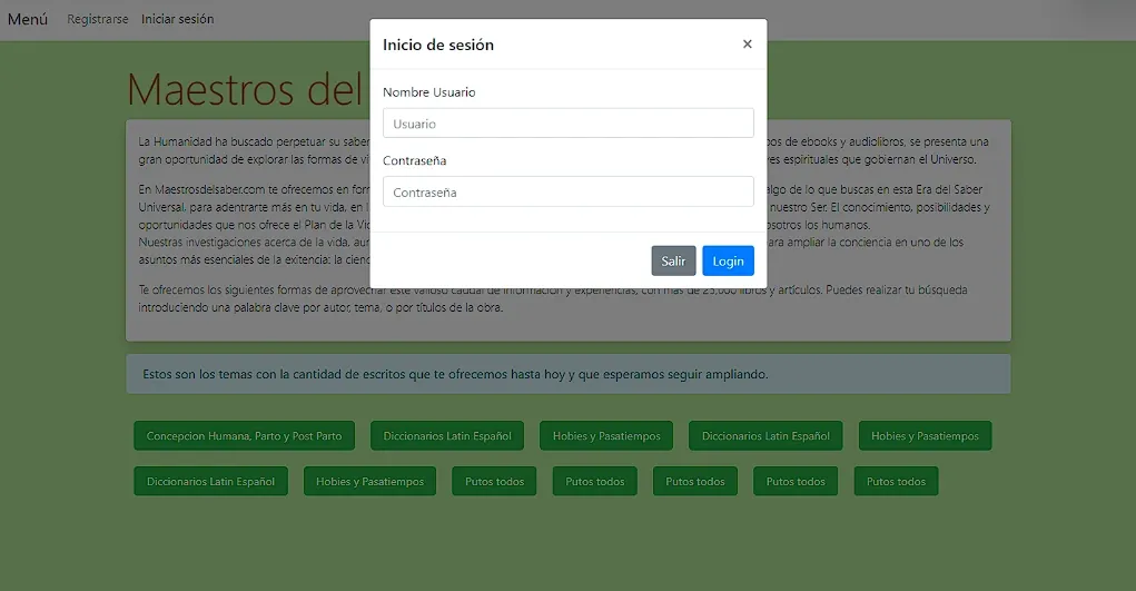 Maestros del Saber - captura 3