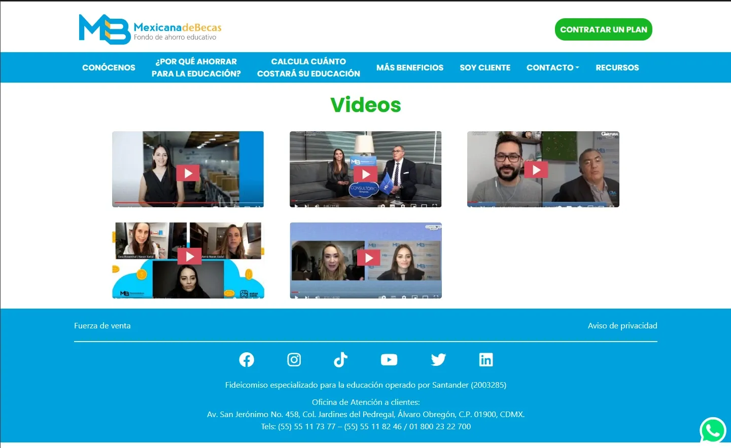 Mexicana de Becas - captura 5