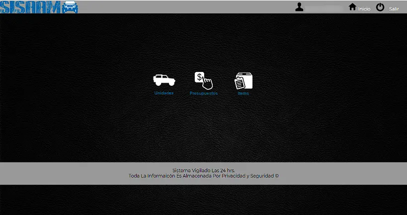SISAAM - captura 2